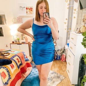 Nasty Gal Crowl neck dress